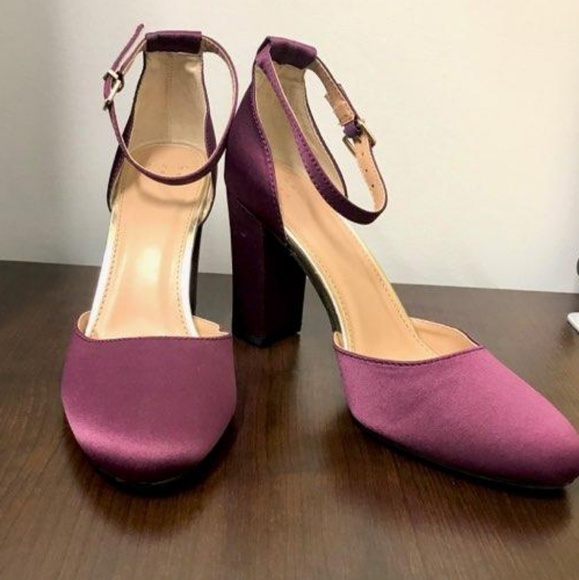 a new day Shoes - A New Day Plum Color Heels